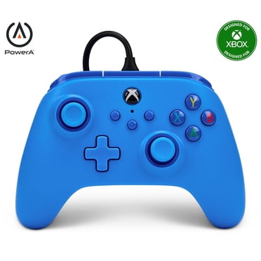 Manette filaire PowerA pour Xbox - Bleue