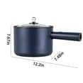 thumbnail image 2 of FHBVT Multifunctional Mini Cooking Pot, Non-Stick Frying Pan, 450W Power Adjustable Cooker, Ideal for Small Gatherings and Camping, Convenient, Portable Kitchen Appliance for Busy Lifestyles, 2 of 7