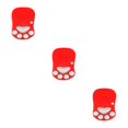 thumbnail image 2 of relayinert Stylish Cat Paw Gaming Mouse Mat Wrist Protection Non-slide Base Safe Cute DS-001 bright red 3Set, 2 of 6