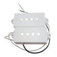 thumbnail image 2 of lionlar Electric Bass Open Humbucker Pickups Bridge Neck for 4-String Bass White, 2 of 5