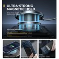 thumbnail image 2 of Dexnor for iPhone 16 Case with Slide Camera Cover & Adjustable Kickstand & Built-in Screen Protector,Compatible with MagSafe Shockproof Bumper Cases Heavy-Duty Magnetic Protective Cover, Blue, 2 of 7