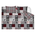 thumbnail image 2 of Safdie & Co. Courtepointe 3PC K Patchwork De La Forêt, 2 of 3