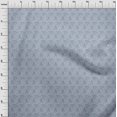 thumbnail image 4 of oneOone Velvet White Fabric Paisley Craft Projects Decor Fabric Printed By The Yard 58 Inch Wide, 4 of 5