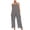Pantalon Blanc pour Femmes, variante sur Combinaison Salopette à Rayures en Coton et Lin pour Femmes Liquidation Été Mode Décontractée Solde Uni Ample Poche Sans Manches Pantalon Décontracté Confortable Violet m