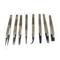 thumbnail image 4 of EIGTHTAIL ESD Anti-Static Tweezers Industrial Tweezers with Replaceable Carbon Fiber Tips, 4 of 7
