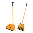 thumbnail image 3 of HILABEE Mini Kids Broom and Dustpan Set Miniature Sweeping House Tool Toy Set Kids Broom tiger 2pcs, 3 of 9