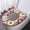 Brun, variante sur Modèle de Fermeture Éclair Siège de Toilette Ménage Broderie Assise Laveuse Housse de Siège de Toilette Mignonne Laveuse Siège de Toilette