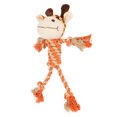 thumbnail image 1 of Peluche Peluche Chien Jouet, 3D Épissage Chien Résistant Jouets Peau Amicale pour Animaux de Compagnie Girafe, 1 of 8