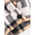 thumbnail image 4 of Innerwin Tops Long Sleeve Mens Blouse Party Button Down Slim Fit Shirts Khaki XXL, 4 of 8