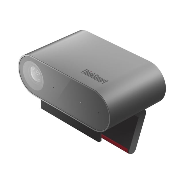 Lenovo ThinkSmart Cam Caméra de Conférence 3840 x 2160 Caméra Web avec USB-C 3.2 Gen1, Couleur