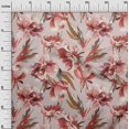 thumbnail image 3 of oneOone Georgette Viscose Rose Pink Fabric Florals Sewing Craft Projects Fabric Prints By Yard 42 Inch Wide, 3 of 4