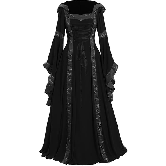 UPPADA Clearance Lace Up Corset Dress for Women Plus Size formal Wedding Guest Dresses for Winter Evening Party Cocktail Dress Vintage Swing Dress plus size bridal shower dress