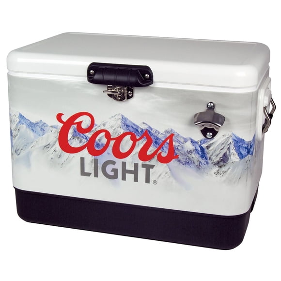 Glacière Coors Light de 54 litres avec ouvre-bouteille, 51 L