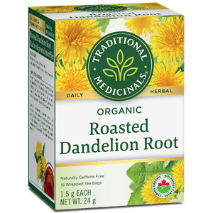Traditional Medicinals - Organic Roasted Dandelion Root- 16 Tea Bags