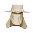 thumbnail image 1 of Wide Brim Bucket Hat Polyester Fisherman Visor for Vocation Outdoors Fishing Style E Khaki, 1 of 8