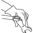 thumbnail image 3 of Lisle 43300 Pneumatic Fan Clutch Wrench, 3 of 3