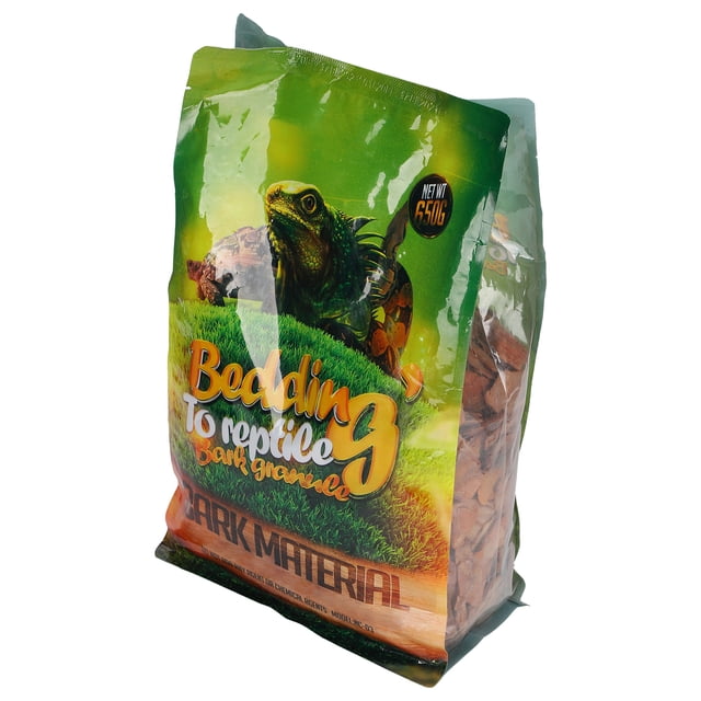Reptile Terrain Reptile Bark Chips Reptile Bark Bedding Reptiles Insects Spiders Substrate 650g/bag Forest Terrain Bark Fine Chips Natural Wood Log Terrain Substrate For