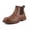 Brown, variant on YOUSNH Couples All Seasons Fashion Leather Knob Thick Soled Labor Protective Shoes Boots Men's And Women's Work Shoes Mens Shoes Brown 12