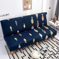thumbnail image 4 of DEBGFS 2024 Housse de futon Imprimée polyester protection de Meubles Élastique polyester Extensible Couleur Poisson,colorfish, 4 of 8