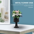 thumbnail image 4 of KEINXS Black Tall Urn Planter Tree Pots Outdoor Large Flowerpot Simple Vase, 4 of 6