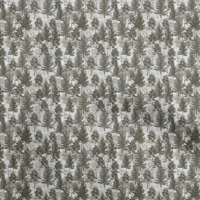 oneOone Polyester Spandex Dark Olive Green Fabric Tropical Craft Projects Decor Fabric Printed By The Yard 56 Inch Wide