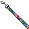 thumbnail image 2 of Dog Leash Inside Out 6 Character Esxpression Blocks Purple Multi Color 6 Feet Long 0.5 Inch Wide, 2 of 3