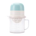 thumbnail image 2 of Citrus Lemon Orange Juicer Manual Hand Squeezer with Built-in Measuring Cup Grater, Heavy Duty ABS Manual Press High Fruit Rate Uniform Filter, Portable Fruit Juice Extractor for Kitchen Home, 2 of 7