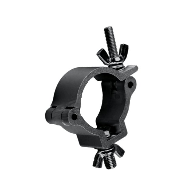 tamizeot Versatile Lighting Hook Mount for Club Exhibition Event Alloy Wrap Around Clamp Black Master 1Set