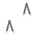 thumbnail image 1 of QualitChoice Shoulder Bag Strap Replacement Parts Wide Canvas Crossbody Belt Handcraft Adjustable Metal Swivel Hook DIY for White blue 2PCS, 1 of 6