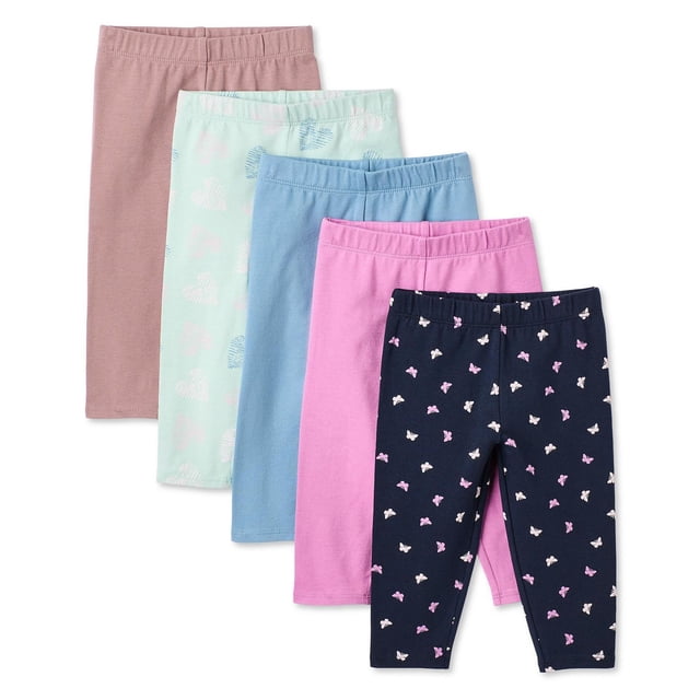 Lot de 5 leggings George pour bébés filles