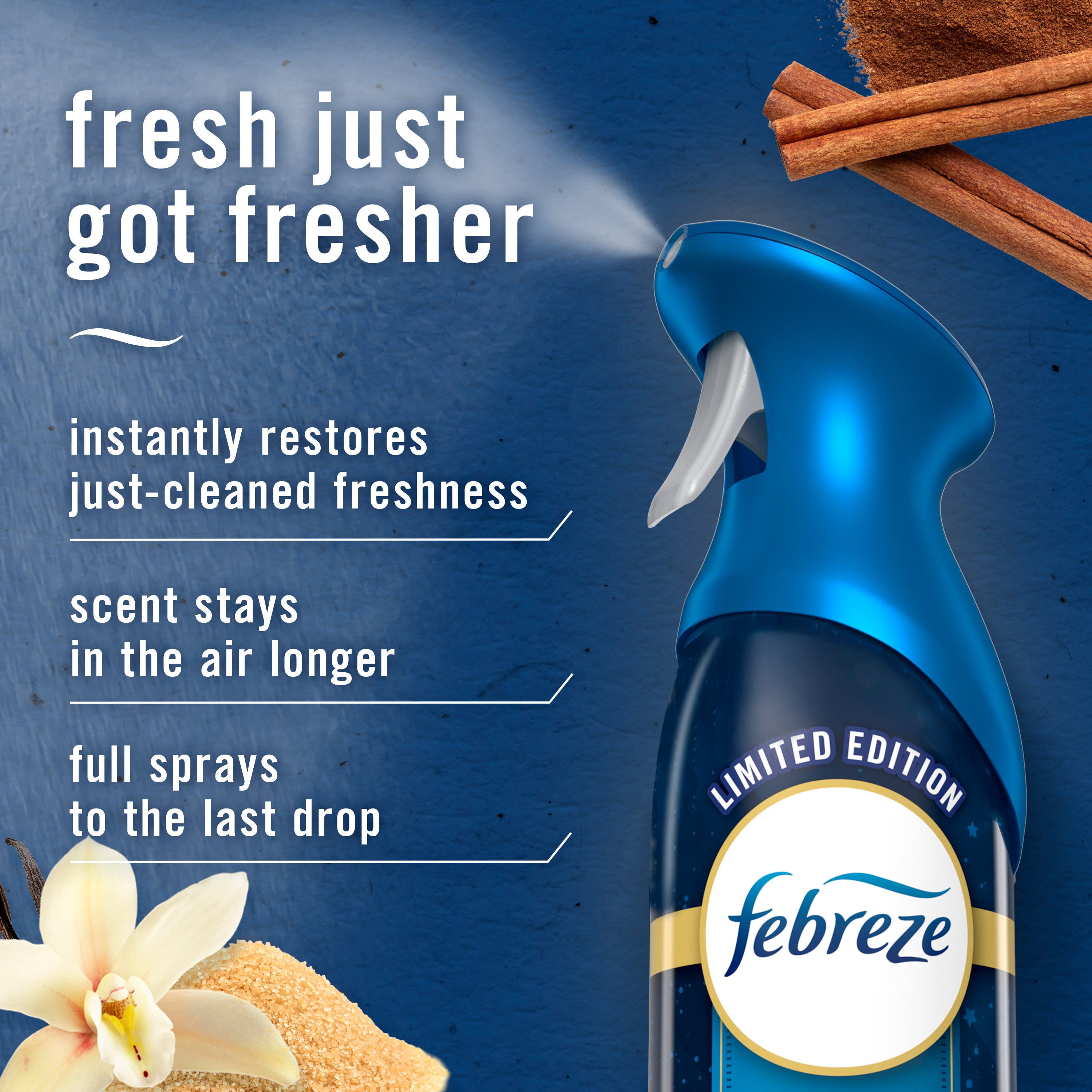 Febreze Odour-Fighting Bathroom Air Freshener for Small Spaces, Berry & Bramble Scent, 1 Count