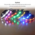 thumbnail image 4 of Collier Lumineux Réglable pour Animaux de Compagnie Randonnée Nuit Marche Animal Allumé Festival Anniversaire Cadeau Animaux Choker Portable Lavable Colliers Animaux Fournitures Cadeau Bleu S, 4 of 8