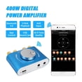 thumbnail image 4 of 200W+200W 12V/24V Mini Bluetooth 5.0 HiFi Digital Amplifier Stereo Audio 2.0 Channel Sound Amplifiers Power Amp For Home Car ,High Sound, 4 of 7