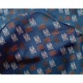 thumbnail image 4 of oneOone Silk Tabby Fabric Brush Stroke Ikat Print Fabric BTY 42 Inch Wide, 4 of 4