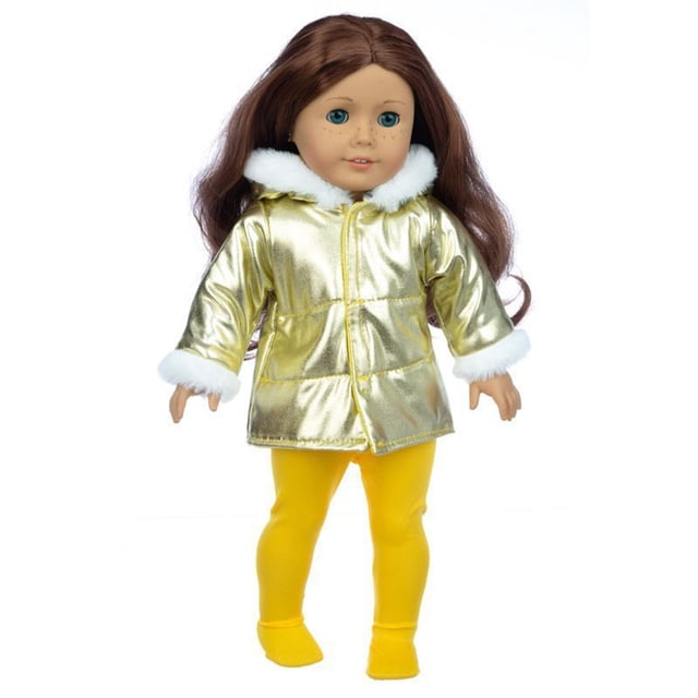 DPTALR Clothes For Baby Dolls 43 Cm Coat 18 Inch Girl Doll Down Jacket Doll Trouser