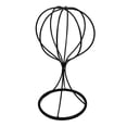 thumbnail image 1 of fastboy Présentoir Décoratif de Table pour Perruque Style Ballon Porte-Chapeau Noir 32cm 1Set, 1 of 6
