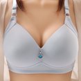 thumbnail image 4 of Yuyuzo Push up Bras for Women Solid Color Full Coverage Adjustable Strap Breathable Everyday Bras, 4 of 4