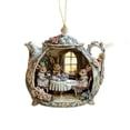 thumbnail image 1 of Cup Warm Family Acrylic Pendant Backpack Pendant Car Interior Pendant Gift Pendant, 1 of 6