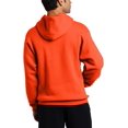 thumbnail image 2 of Russell Athletic Chandail à Capuchon Dri Power, L, Orange Brûlé, 2 of 2