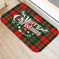 thumbnail image 2 of Christmas Print Doormat   Kitchen Bathroom Anti-Slip Floor Mat Carpet Foot Pad Rug, 2 of 2