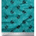thumbnail image 1 of Soimoi Polyester Crepe Fabric Black Sketch Butterfly Print Sewing Fabric Yard 52 Inch Wide, 1 of 1