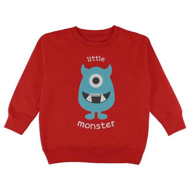 Halloween Petit Monster 1 Chandail en Molleton pour Tout-Petit