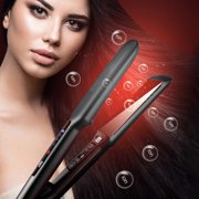 pstuiky Purpose Hair Iron For Straight And Curly Hair With LCD Display Natural Curls Natural Straight Hair Negative Hair Straightener Without Damaging Hair Curls Sale