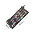 thumbnail image 3 of Boovnll Pencil Pouch, Portable Large Capacity Multifunction Sequins Cosmetics Bag, Coin Pouch, Pencil Bag with Zipper for Home, Office Supplies Storage, Pencil Case, 3 of 8
