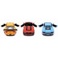 thumbnail image 4 of Die-Cast Vehicle 1:32 Scale Diecast Vehicle with Sounds & Lights, Pull Back Action, Interactive Front Doors Feature (Styles May Vary), 4 of 8
