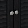 thumbnail image 2 of Fairview Small Storage Cabinet with Doors in Antique Black - Engineered Wood, 2 of 6
