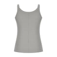 thumbnail image 4 of Timegard Tank Tops for Women Plus Size Square Neck Slim Comfy Solid Color Basic Tee Casual Going out Top, 4 of 6