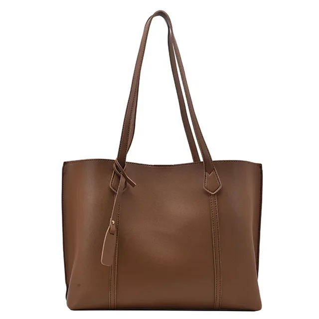 Grand Sac Fourre-Tout Réversible pour Femmes Rétro à Franges en Cuir, Sacs à Bandoulière, Sacs à Main Mode pour Dames, Sac Cartable (Blanc)