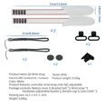 thumbnail image 4 of Adjustable Handle Controller Grip Strap for 3 Protective Cover Strap for 3 VR Accessories, 4 of 5