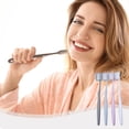 thumbnail image 3 of Brosse à Dents au Charbon, Lot de 4, Brosse à Dents à Poils Souples pour Adultes, Ensemble Multipack de Brosses à Dents à Poils Fins pour Dents et Gencives Sensibles, Prise Antidérapante, 3 of 6